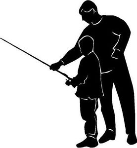 277x300 Father Son Fishing Trip Vinyl Decal Window Car Truck Bike Trailer