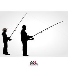 236x236 Silhouette Online Store Father Amp Son Fishing Silhouette