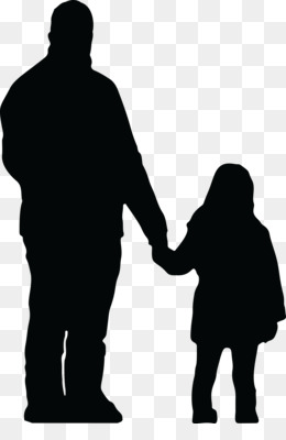 260x400 Father Daughter Silhouette Son