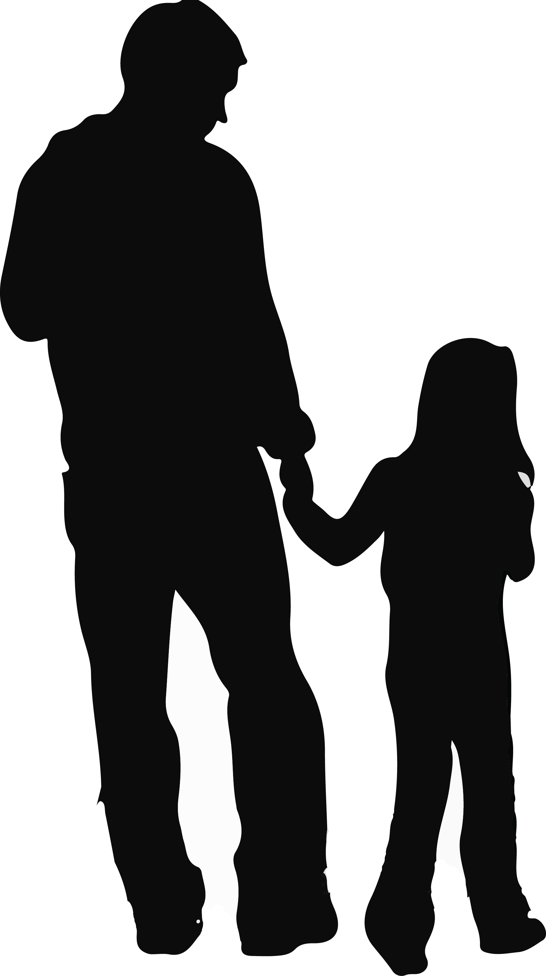 1811x3236 Photos Father Daughter Silhouette Clip Art,