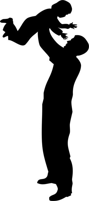 288x650 Silhouette Of Mother And Child