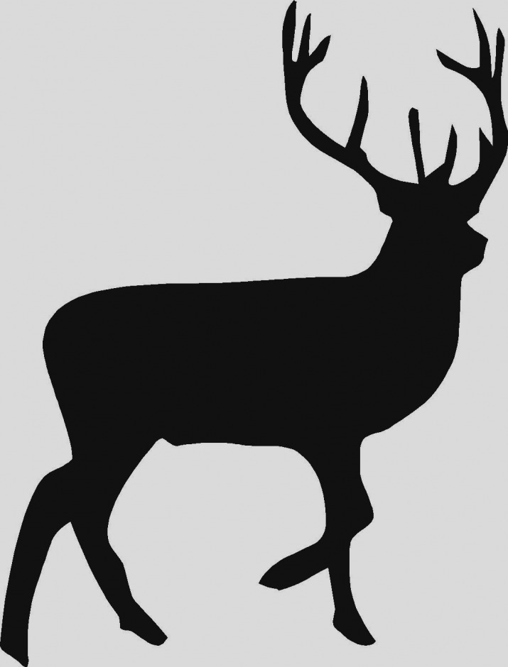 715x940 Pictures Of Deer Silhouette Clip Art Free Download