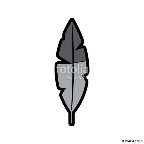 500x500 Feather With Birds Clipart