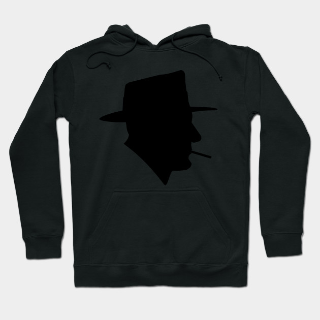 630x630 Limited Edition. Exclusive Smoking Man In Fedora Silhouette