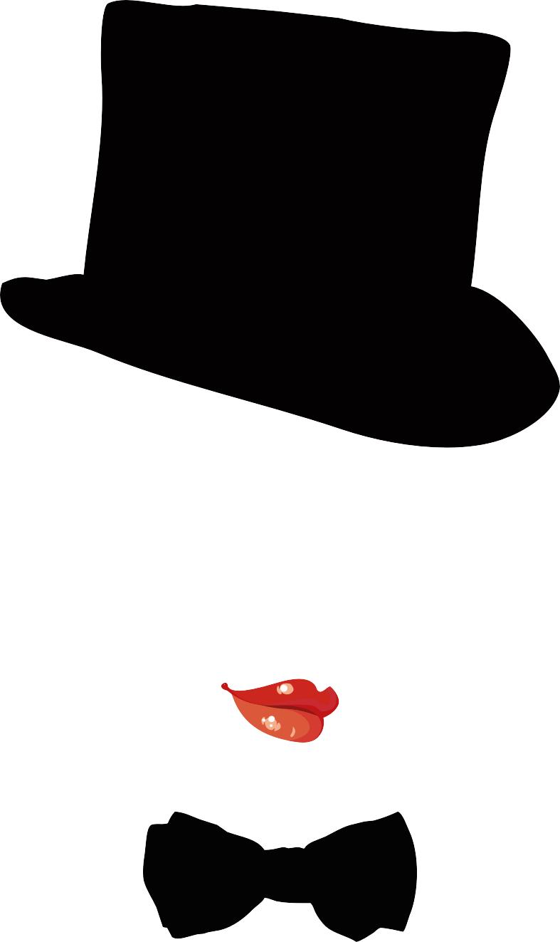 787x1323 Fedora Hat Sombrero Silhouette