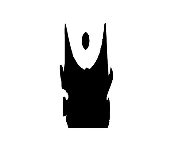 570x525 Items Similar To Lord Of Rings Silhouette Sauron's Tower