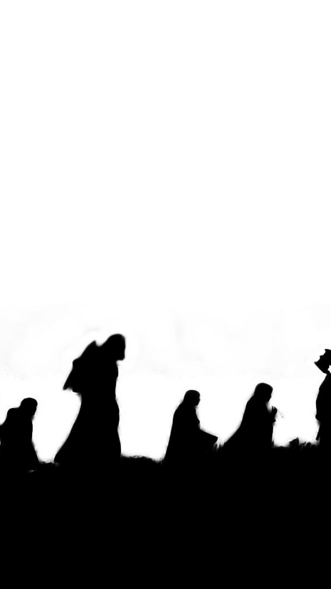 1080x1920 Silhouette The Lord Of Rings Fellowship Ring Wallpaper (118769)