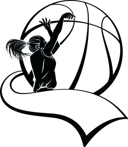 434x500 Girl Playing Basketball Plus Girl Playing Basketball Monk