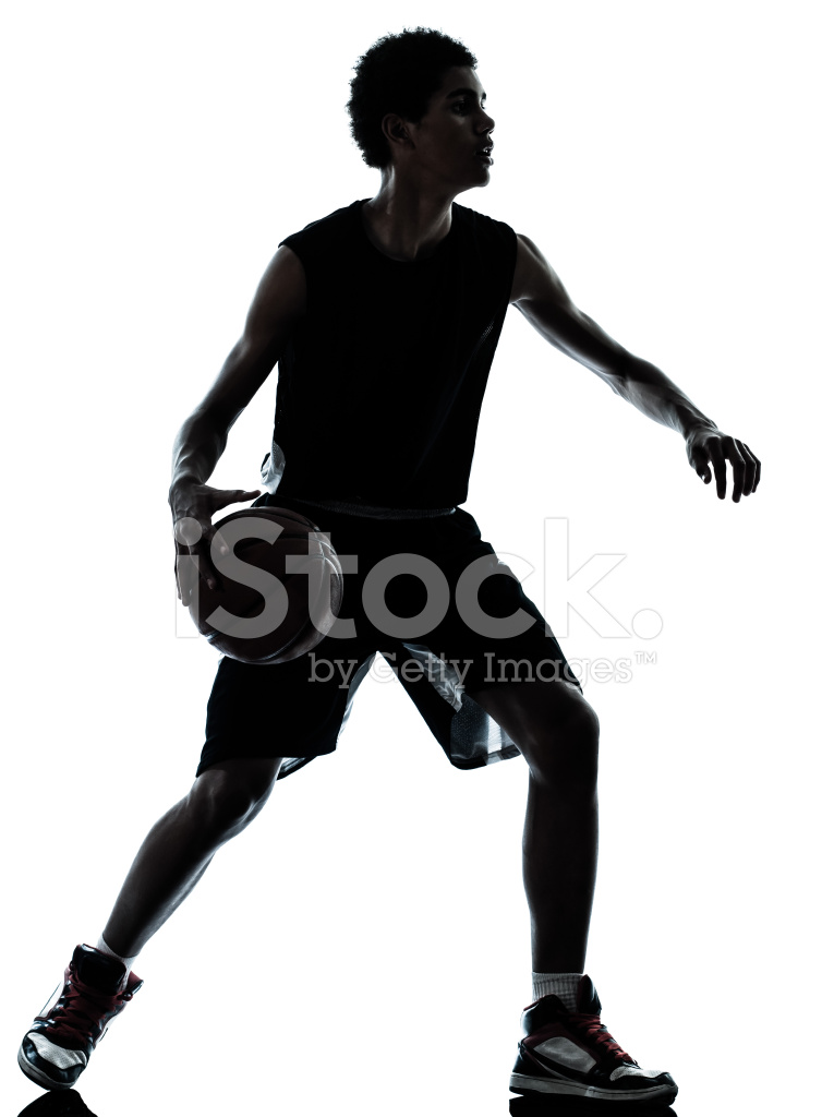 765x1024 Basketball Player Silhouette Stock Photos