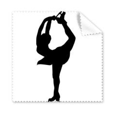 233x233 Winter Sport Female Dancing Girl Figure Skating Silhouette Glasses