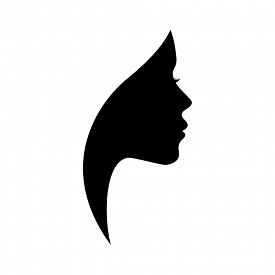 275x275 Woman Face Silhouette