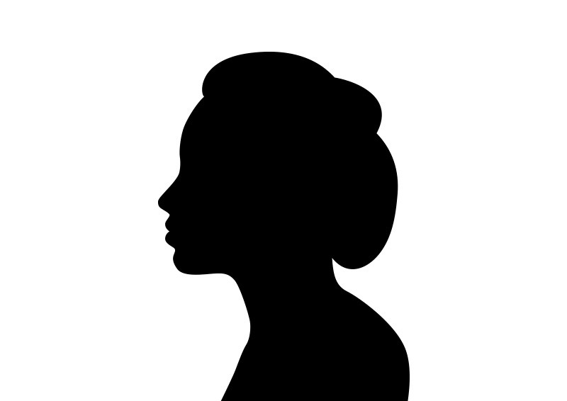 800x566 Gallery Silhouette Of Woman Face,