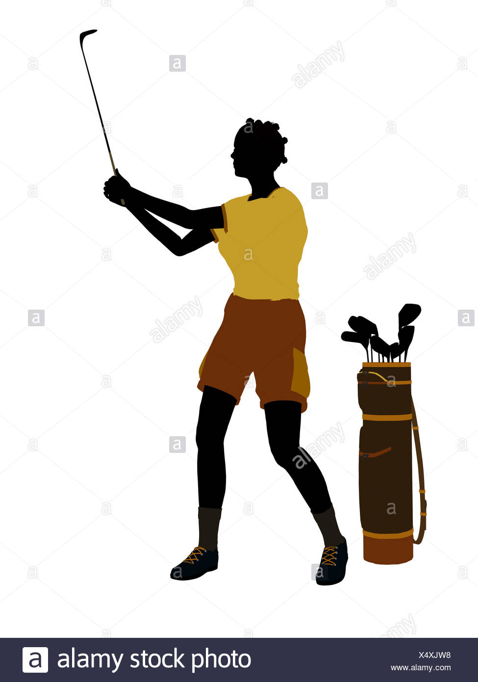 975x1390 Golf Silhouette Stock Photos Amp Golf Silhouette Stock Images
