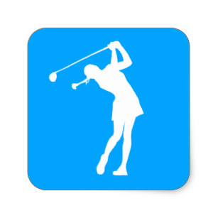 307x307 Woman Silhouette Stickers Zazzle