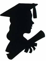 195x258 Grad Silhouette Image Girl Graduate Silhouette Ken And Barbie