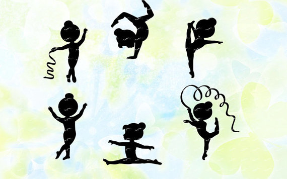 570x356 Sport, Little Girl Gymnasts Svg, Dxf, Eps, Studio V3, Jpg, Png