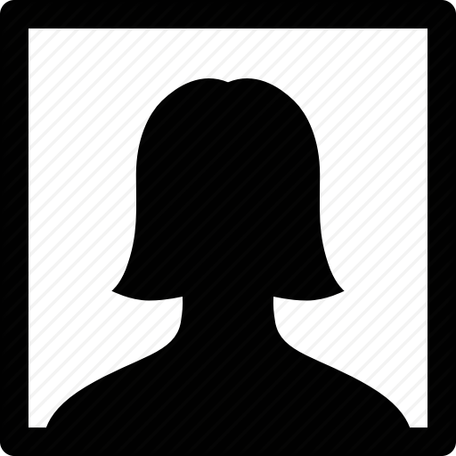 512x512 Female, Headshot, Photo, Picture, Portrait, Selfie, Woman Icon