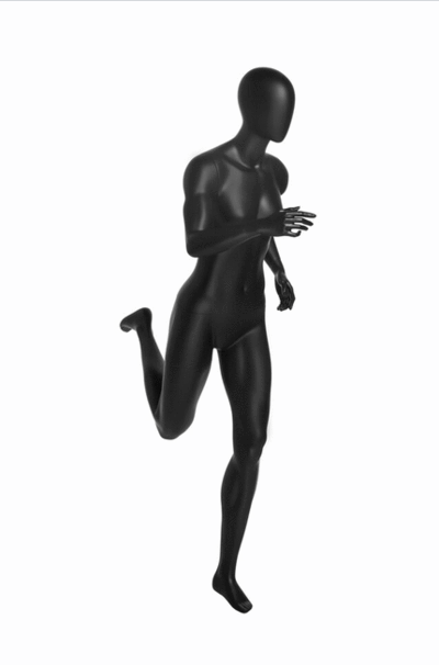 400x606 Athletic Black Female Running Mannequin Mm Pb4bk2