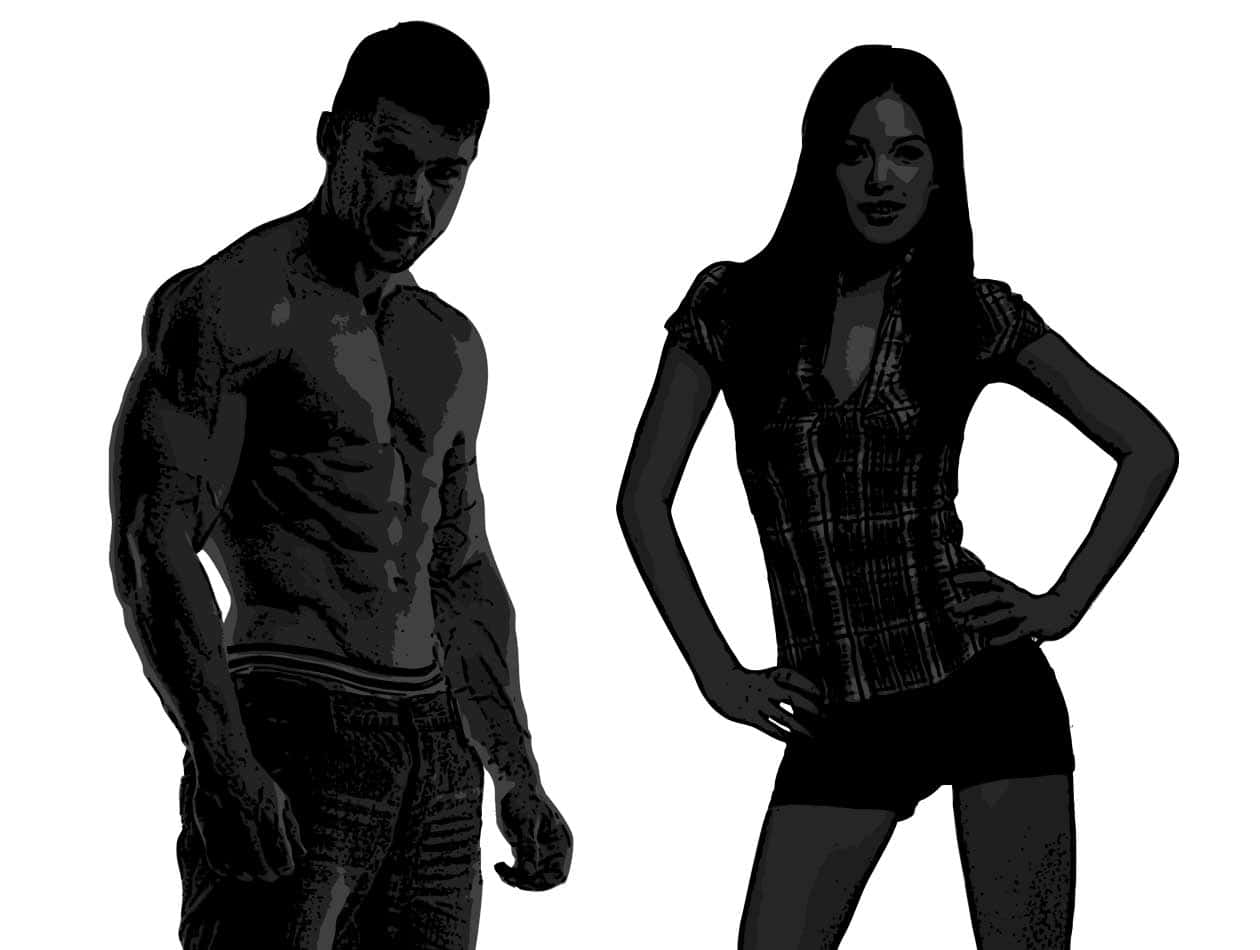 1260x950 Multi Tone Vector Trace Silhouette Effect In Photoshop