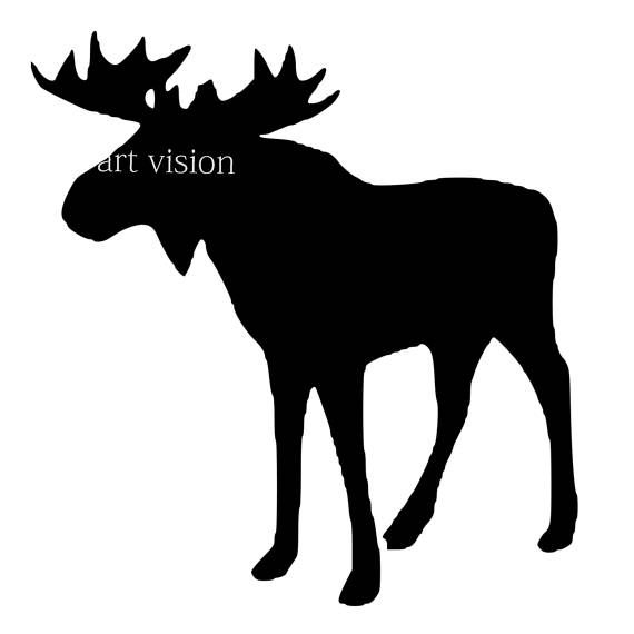 570x570 Vector Moose Svg Dxf Pdf Png Jpg Download Digital Image Shapes