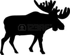 236x186 Moose Silhouette