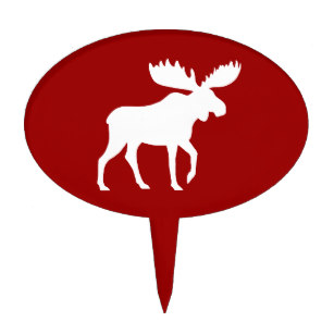 307x307 Moose Cake Toppers Zazzle