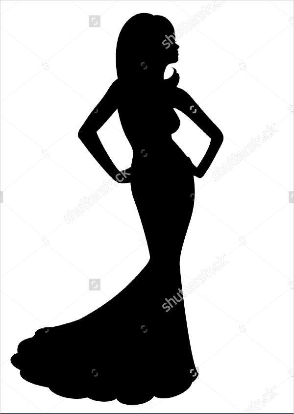 600x845 Female Silhouettes