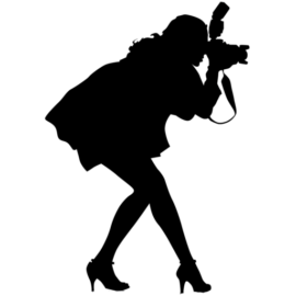 270x270 Female Photographer Silhouette 1 Trans Left3 Flipped