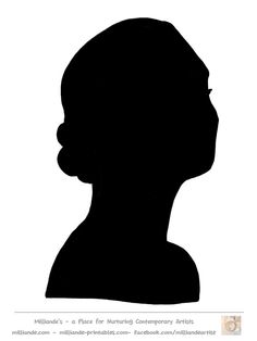 236x314 Free Face Silhouettes Printable ~ These Would Be Great To Use