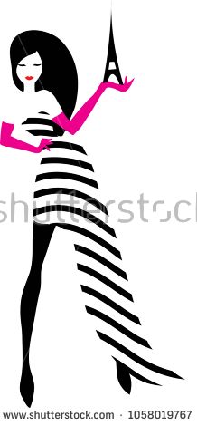 218x470 Stylish Beautiful Model For Fashion Design. Pop Art Graphic