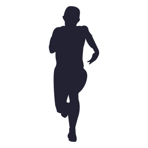 512x512 Man Running Silhouette 6