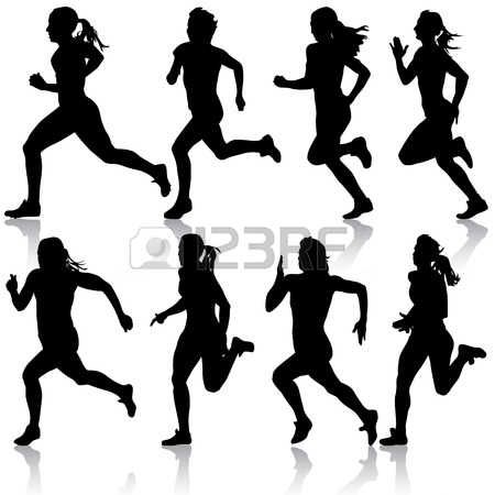450x450 Image Result For Female Runners Silhouette