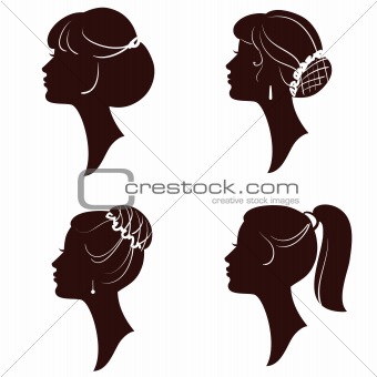 340x340 Image 3903416 Hairstyles,vector Beautiful Women And Girl