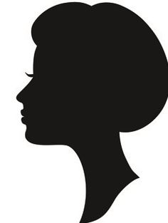 236x313 Hair In Bun Silhouettes