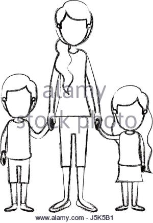 300x436 Blurred Silhouette Caricature Faceless Full Body Super Dad Hero