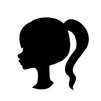 340x340 Free Cliparts Silhouette, Female, Black