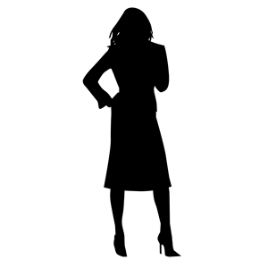 300x300 Woman Silhouette Clipart, Cliparts Of Woman Silhouette Free
