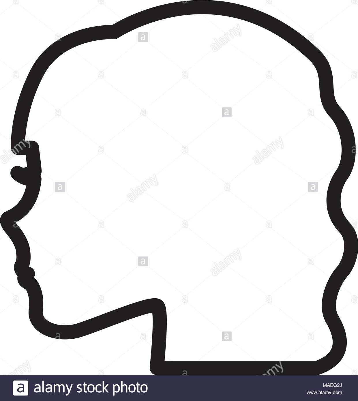 1241x1390 Silhouette Profile Female Character Vector Illustration Outline
