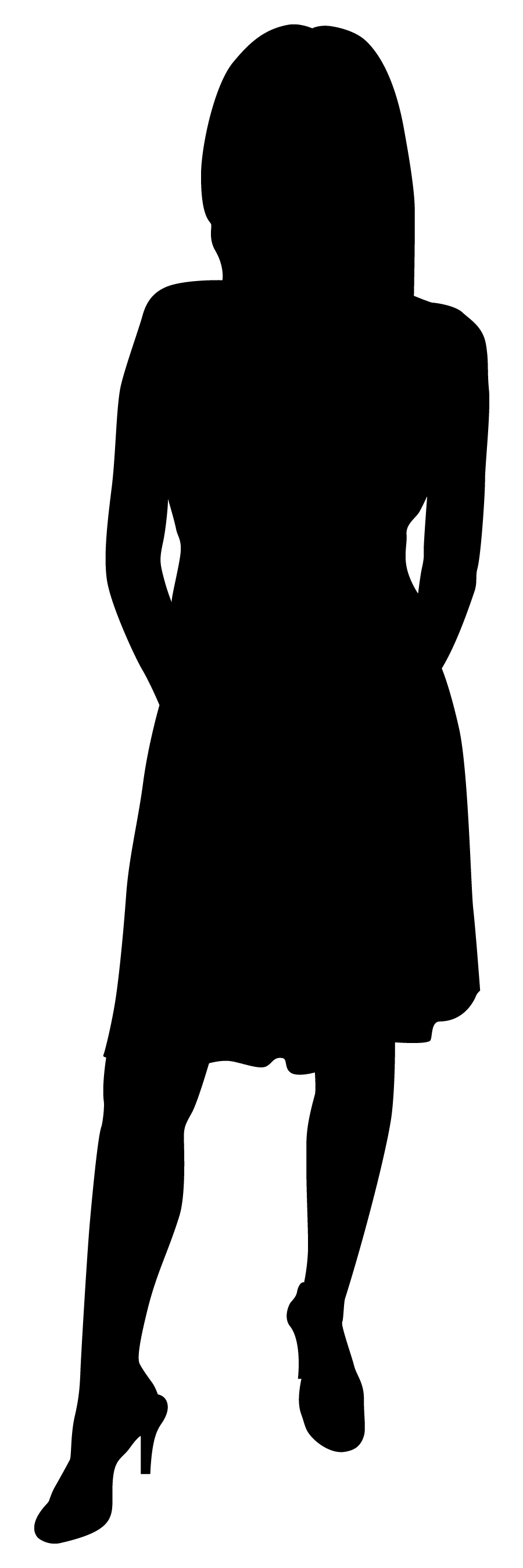 900x2700 Female Head Silhouette Profile Images Pictures