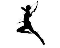 236x188 Female Archer Silhouette