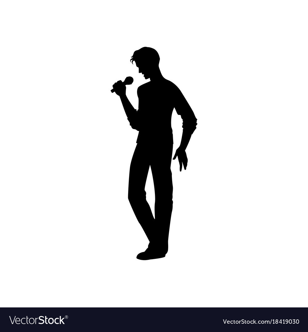 1000x1080 Girls Singing With A Microphone On The Stage Royalty Free Cliparts