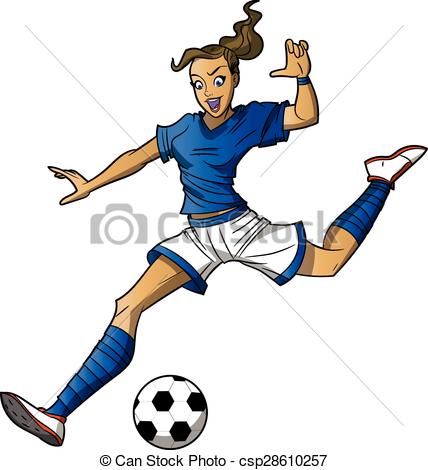 428x470 Soccer Clipart Woman Soccer