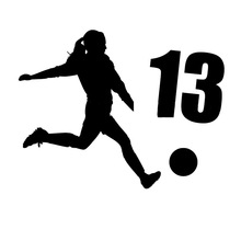 220x220 Buy Soccer Silhouette And Get Free Shipping