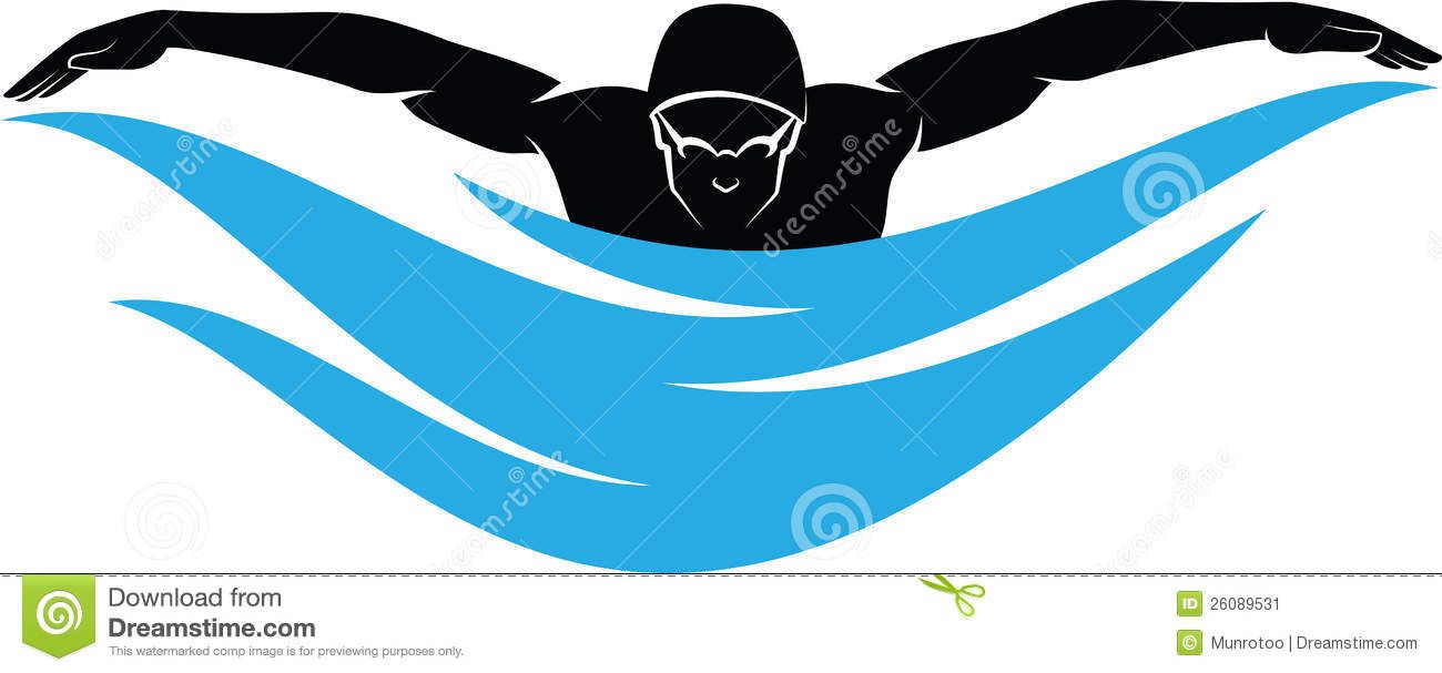 1300x607 Male Swimmer Butterfly Stroke Stock Image Image 26089531
