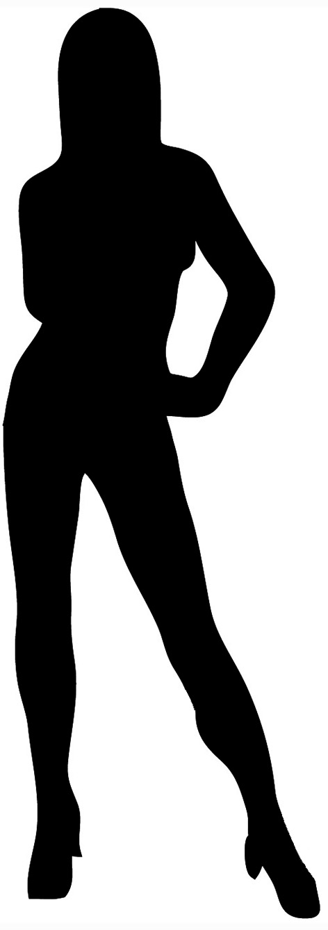 472x1339 Silhouette Of A Girl Clipart Collection