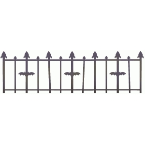 Fence Silhouette at GetDrawings | Free download