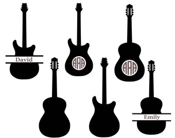 340x270 Guitar Silhouettes Etsy