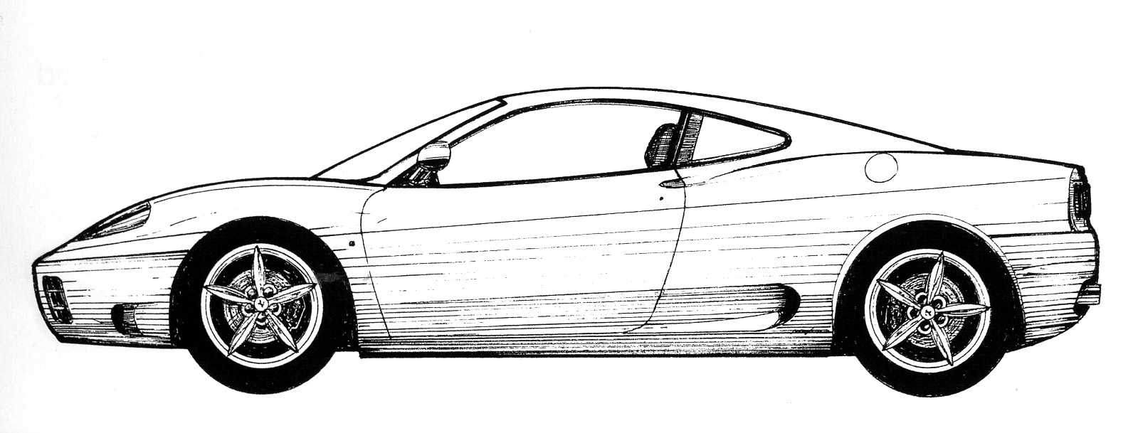 1592x609 Ferrari Silhouettes Sports And Gts Pt2