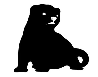 340x270 Ferret Vinyl Decal Etsy