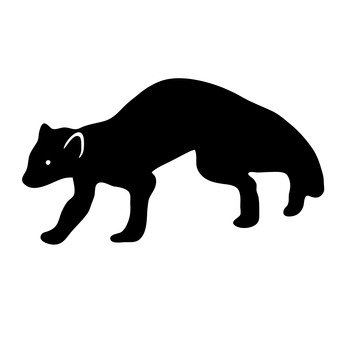 340x340 Free Cliparts Silhouette, Itachi, Animal